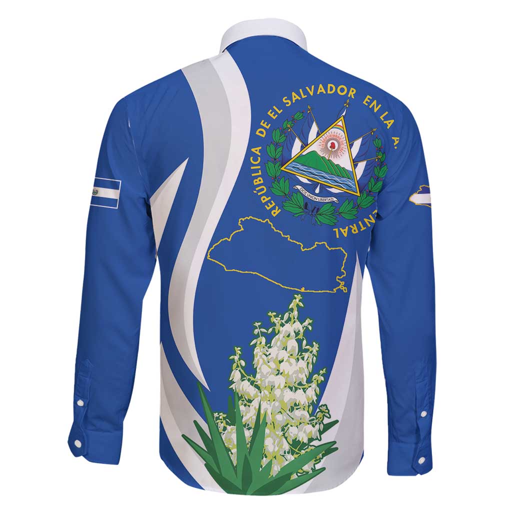 El Salvador Independence Day Family Matching Mermaid Dress and Hawaiian Shirt Flor De Izote With Turquoise Browed Motmot - Wonder Print Shop