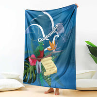Guatemala Independence Day Blanket Quetzal Tropical Flower