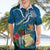 Guatemala Independence Day Hawaiian Shirt Quetzal Tropical Flower - Wonder Print Shop