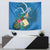 Guatemala Independence Day Tapestry Quetzal Tropical Flower - Wonder Print Shop