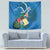 Guatemala Independence Day Tapestry Quetzal Tropical Flower - Wonder Print Shop