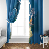 Guatemala Independence Day Window Curtain Quetzal Tropical Flower - Wonder Print Shop