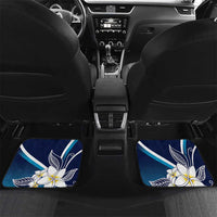 Nicaragua Independence Day Car Mats Motmot Plumeria Floral - Wonder Print Shop