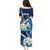 Nicaragua Independence Day Family Matching Puletasi and Hawaiian Shirt Motmot Plumeria Floral - Wonder Print Shop