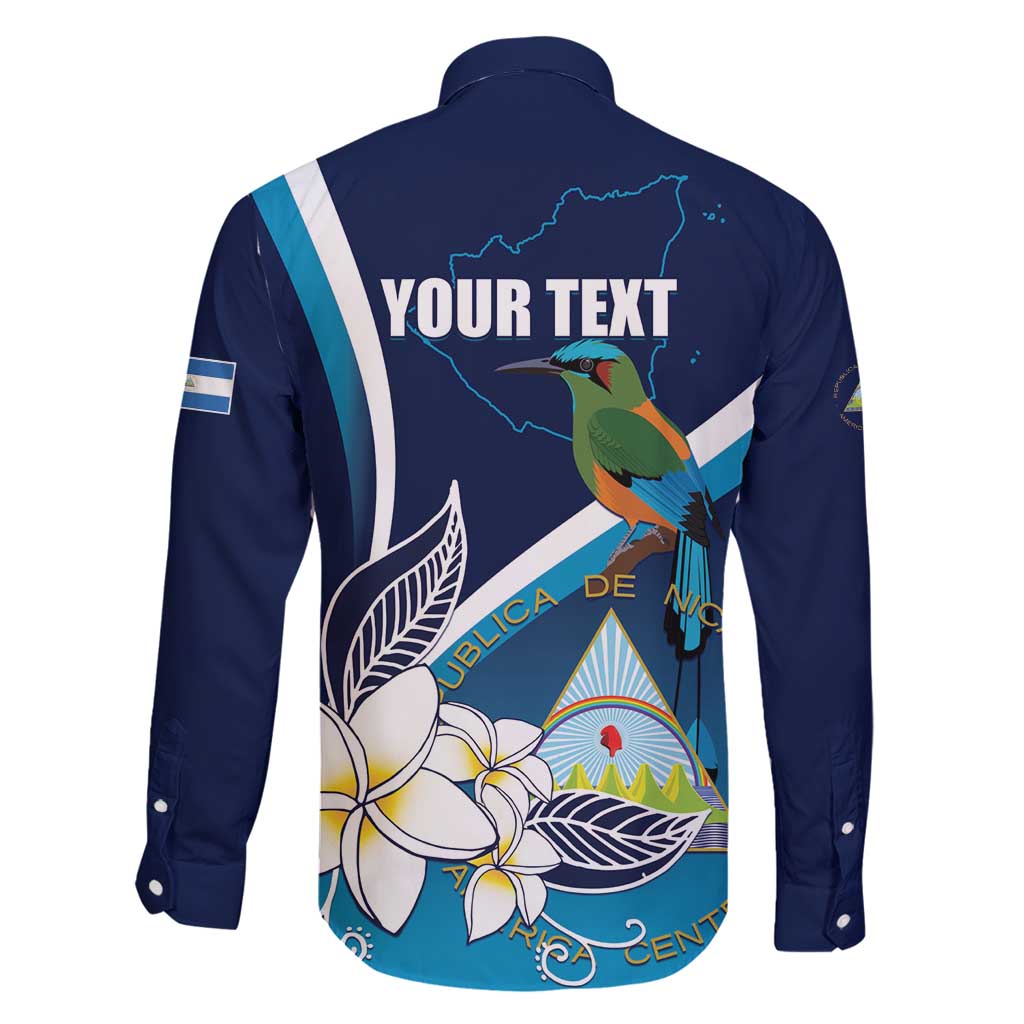 Nicaragua Independence Day Family Matching Summer Maxi Dress and Hawaiian Shirt Motmot Plumeria Floral - Wonder Print Shop