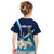 Nicaragua Independence Day Kid T Shirt Motmot Plumeria Floral - Wonder Print Shop