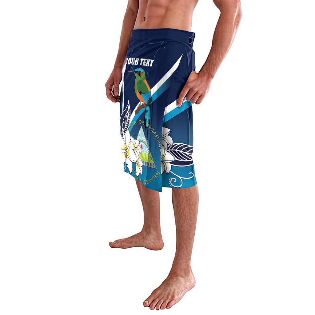 Nicaragua Independence Day Lavalava Motmot Plumeria Floral - Wonder Print Shop