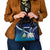 Nicaragua Independence Day Shoulder Handbag Motmot Plumeria Floral