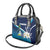 Nicaragua Independence Day Shoulder Handbag Motmot Plumeria Floral