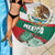 Mexico Independence Day Beach Blanket Dahlia Flower Aztec Pattern - Wonder Print Shop