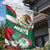 Mexico Independence Day Garden Flag Dahlia Flower Aztec Pattern - Wonder Print Shop
