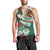 Mexico Independence Day Men Tank Top Dahlia Flower Aztec Pattern - Wonder Print Shop