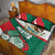 Mexico Independence Day Quilt Bed Set Dahlia Flower Aztec Pattern - Wonder Print Shop