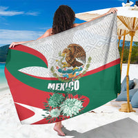 Mexico Independence Day Sarong Dahlia Flower Aztec Pattern - Wonder Print Shop