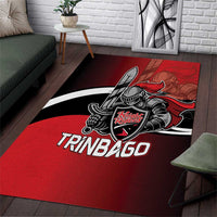 Trinbago Cricket Knight Riders Area Rug We Are TKR - Wonder Print Shop