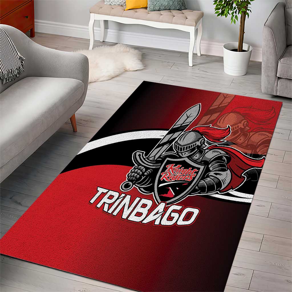 Trinbago Cricket Knight Riders Area Rug We Are TKR - Wonder Print Shop