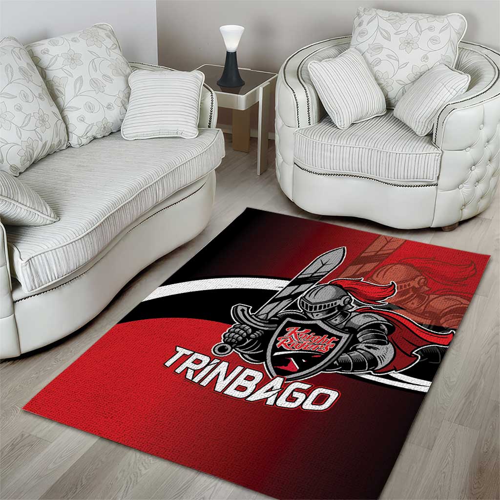 Trinbago Cricket Knight Riders Area Rug We Are TKR - Wonder Print Shop