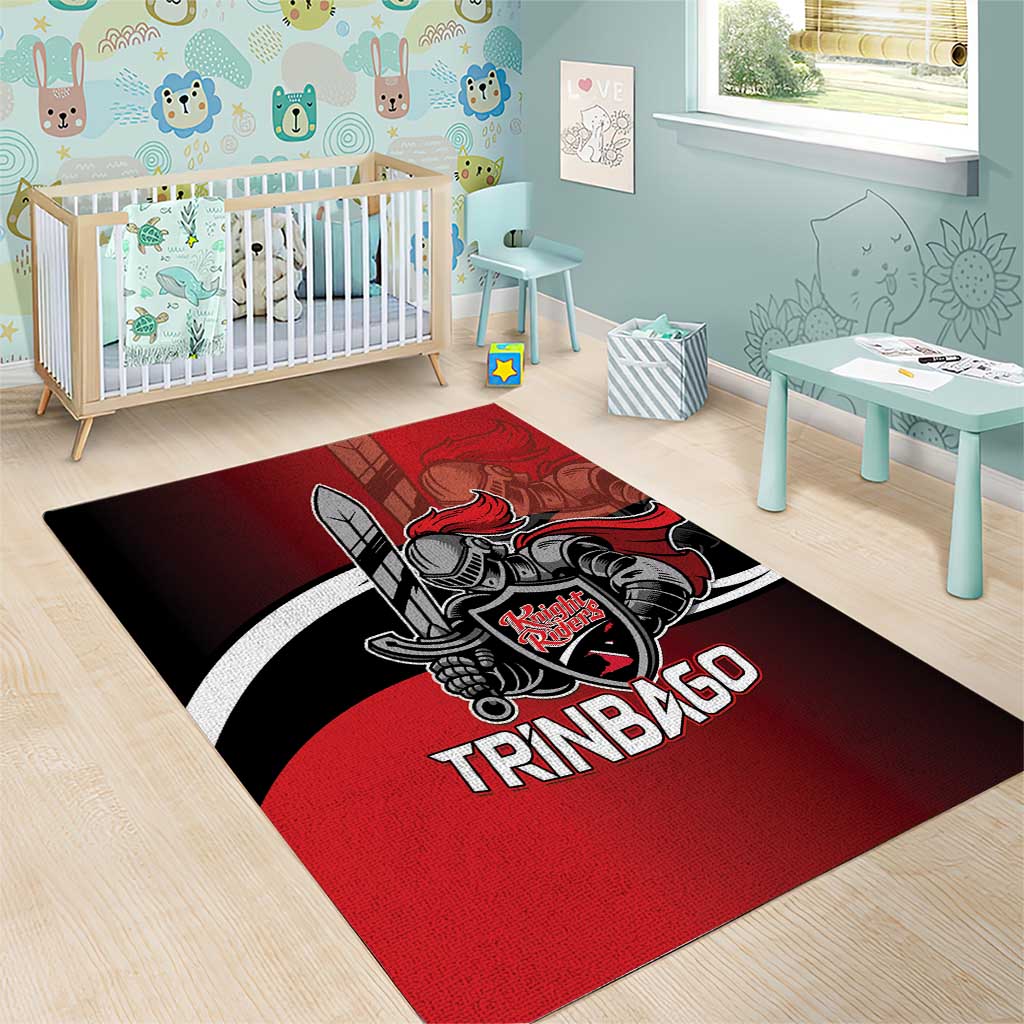 Trinbago Cricket Knight Riders Area Rug We Are TKR - Wonder Print Shop