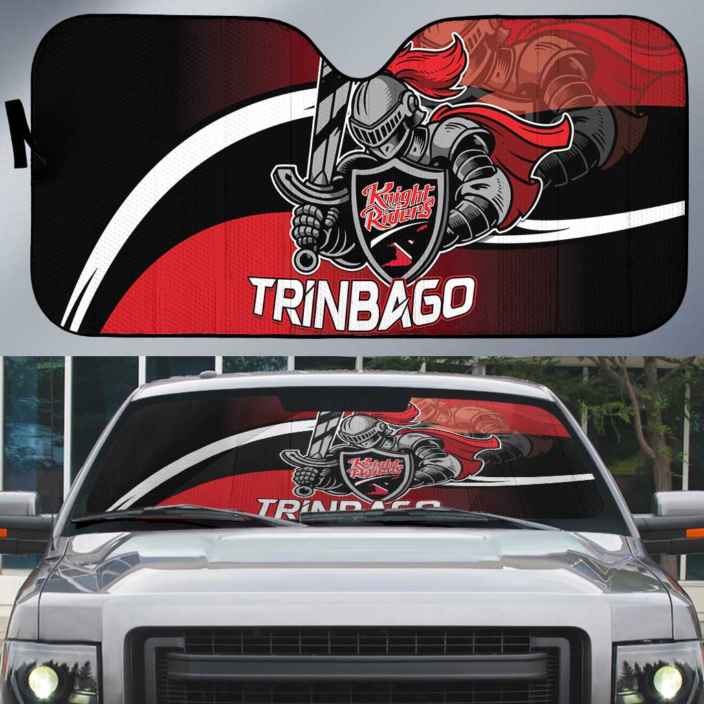 Trinbago Cricket Knight Riders Auto Sun Shade We Are TKR - Wonder Print Shop