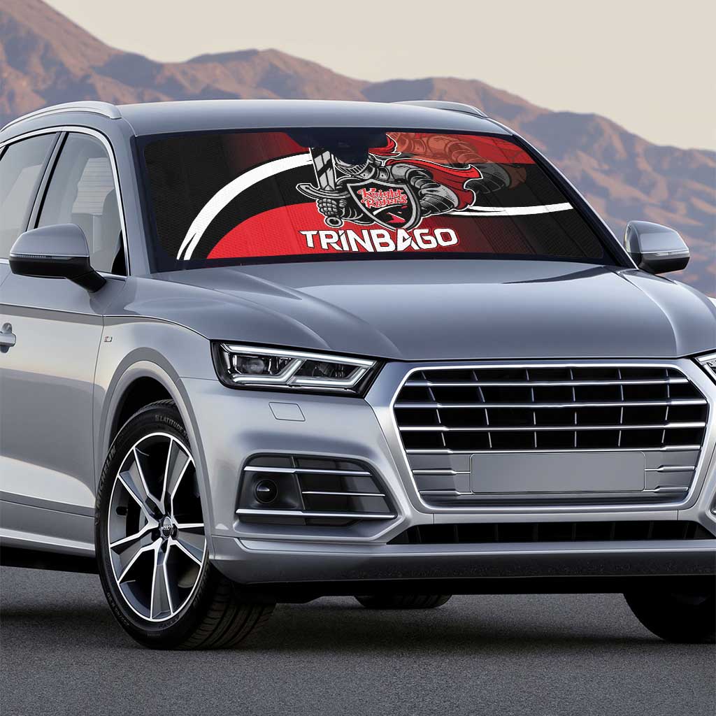 Trinbago Cricket Knight Riders Auto Sun Shade We Are TKR - Wonder Print Shop