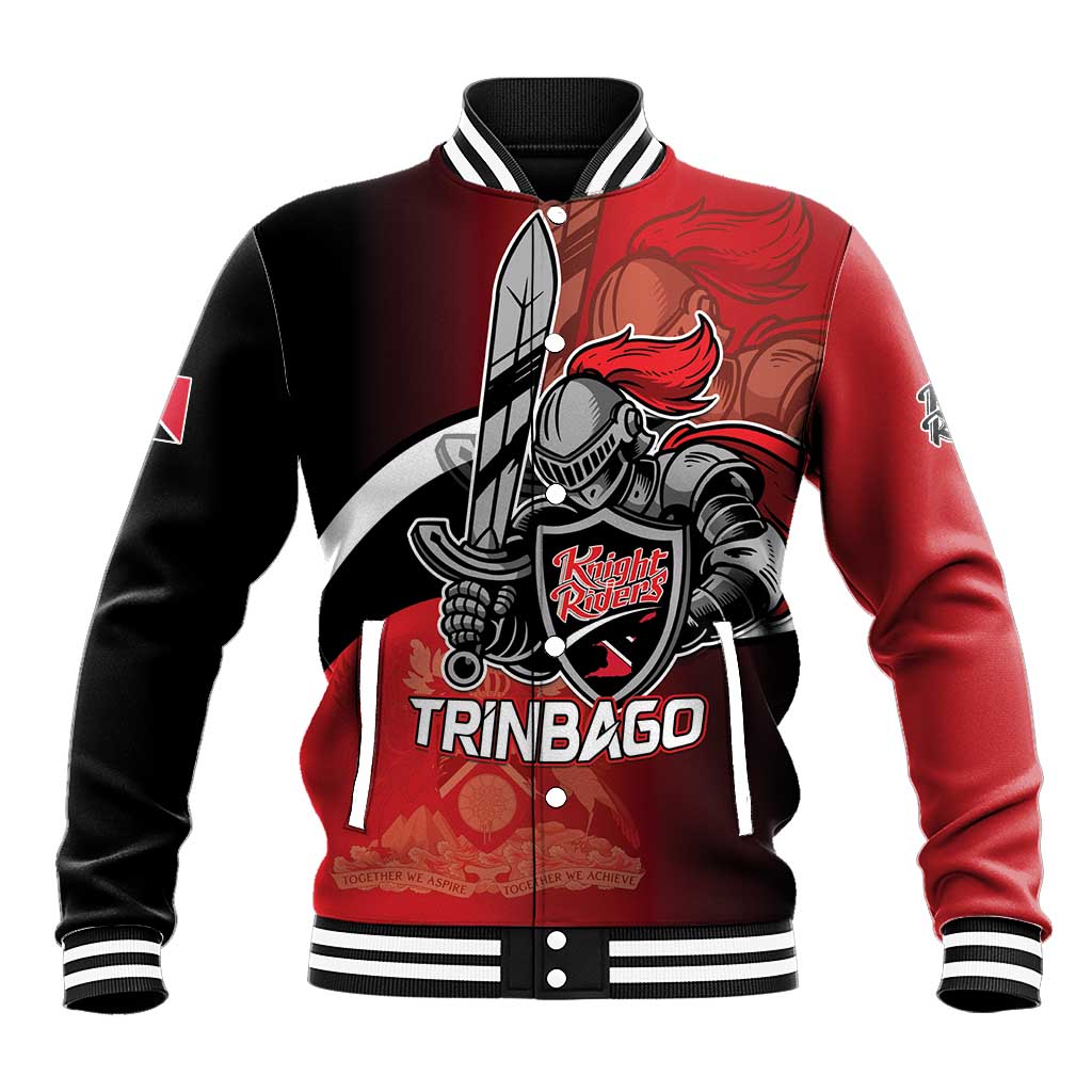 Custom Trinbago Cricket Knight Riders Baseball Jacket We Are TKR - Wonder Print Shop