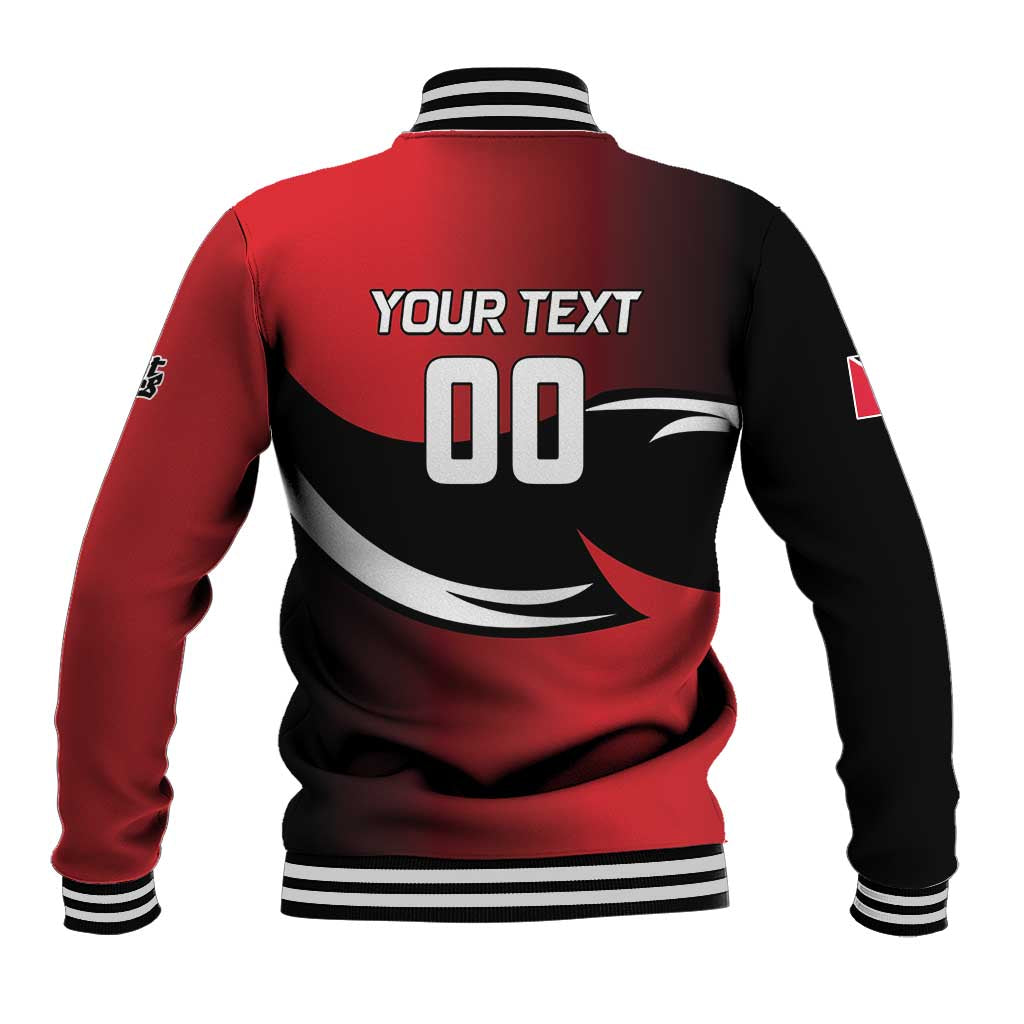 Custom Trinbago Cricket Knight Riders Baseball Jacket We Are TKR - Wonder Print Shop