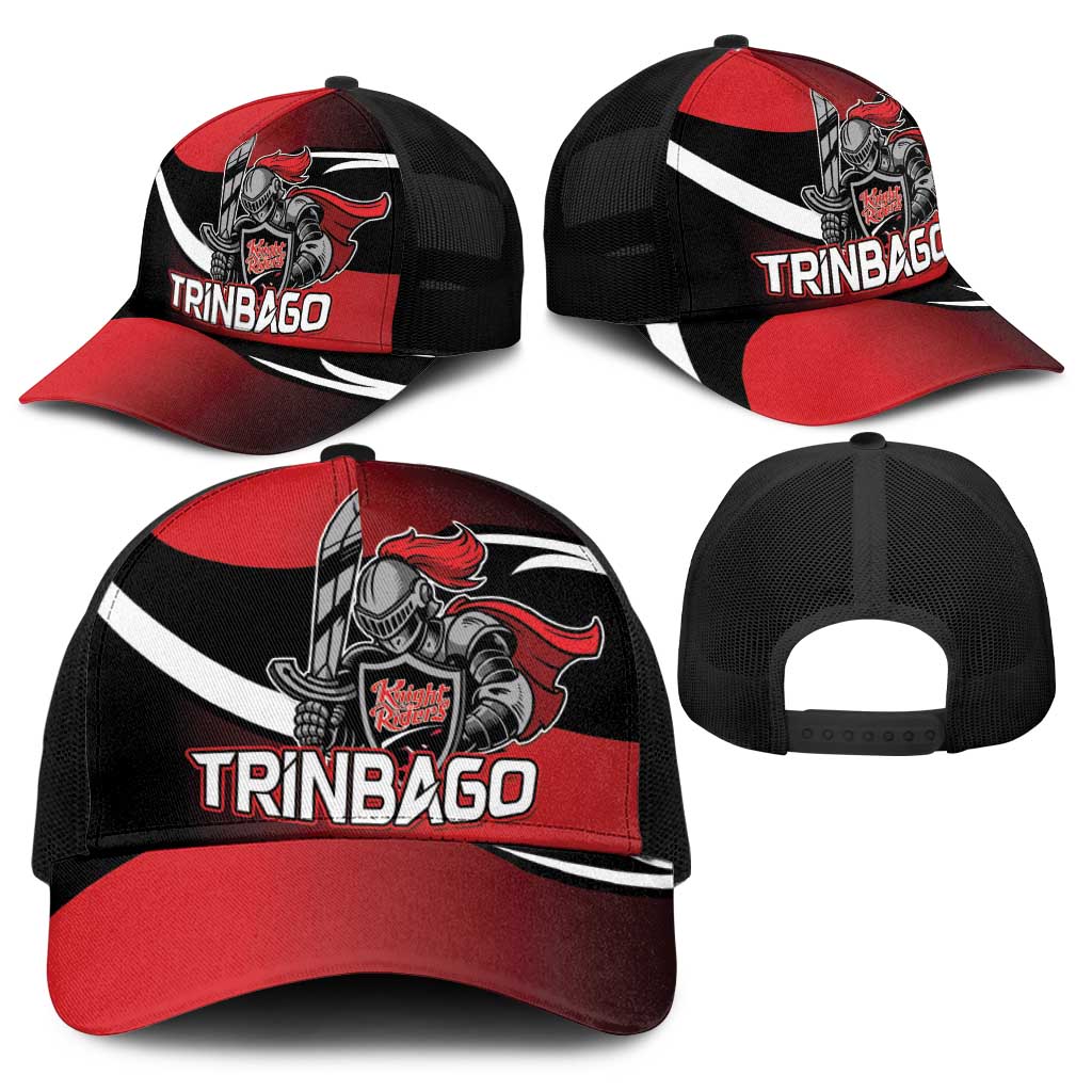 Trinbago Cricket Knight Riders Baseball Net Cap We Are TKR - Wonder Print Shop
