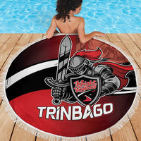 Trinbago Cricket Knight Riders Beach Blanket We Are TKR - Wonder Print Shop