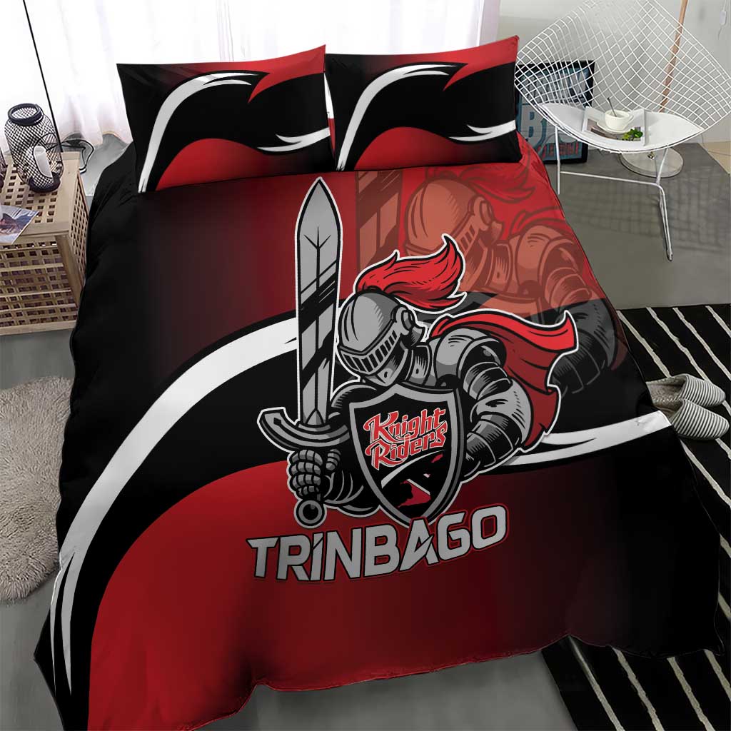 Trinbago Cricket Knight Riders Bedding Set We Are TKR - Wonder Print Shop