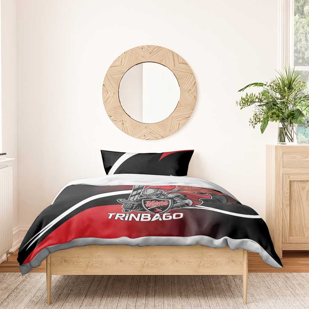 Trinbago Cricket Knight Riders Bedding Set We Are TKR - Wonder Print Shop
