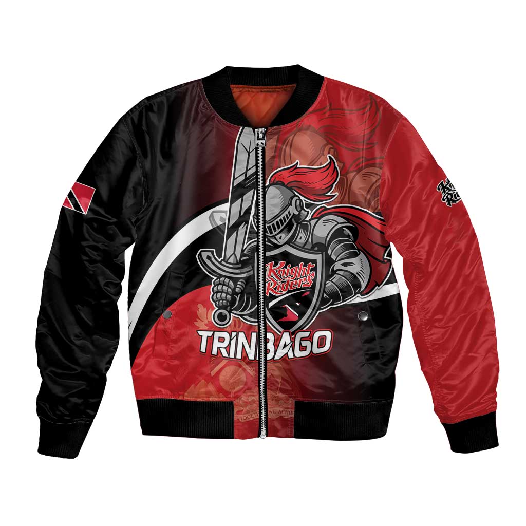 Custom Trinbago Cricket Knight Riders Bomber Jacket We Are TKR - Wonder Print Shop