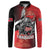 Custom Trinbago Cricket Knight Riders Button Sweatshirt We Are TKR - Wonder Print Shop