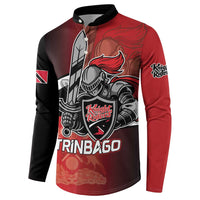 Custom Trinbago Cricket Knight Riders Button Sweatshirt We Are TKR - Wonder Print Shop