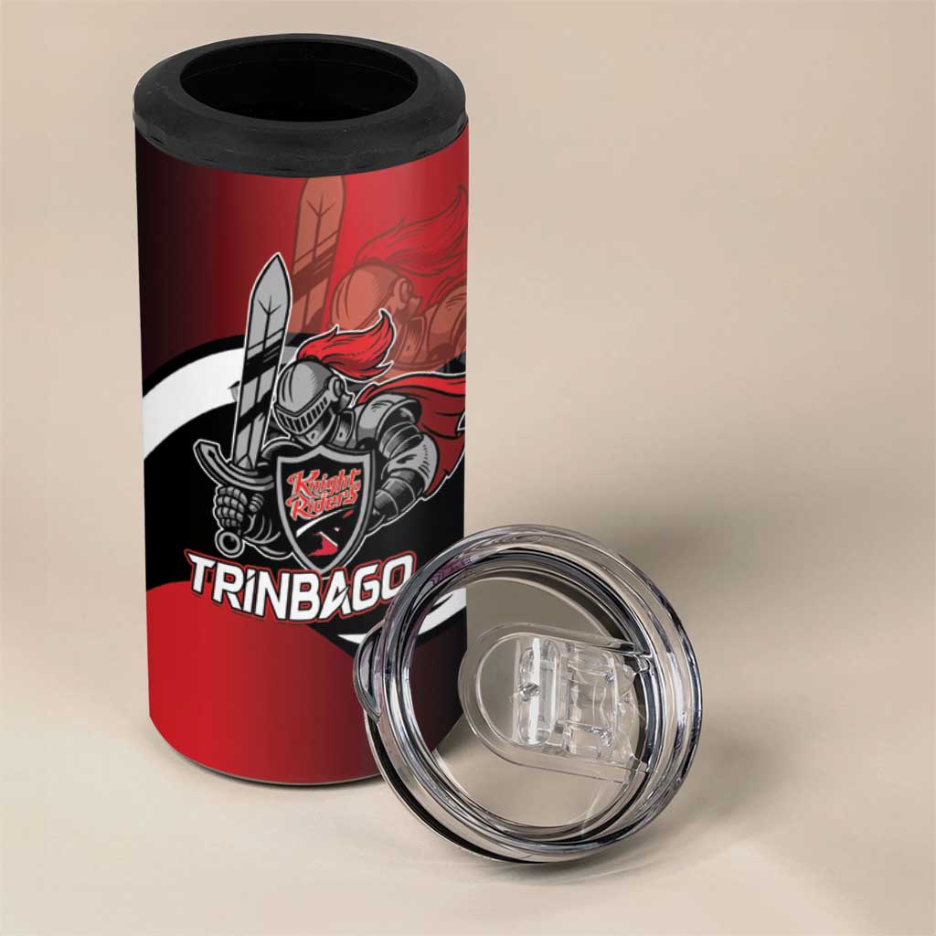 Custom Trinbago Cricket Knight Riders 4 in 1 Can Cooler Tumbler We Are TKR - Wonder Print Shop
