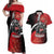 Custom Trinbago Cricket Knight Riders Couples Matching Off Shoulder Maxi Dress and Hawaiian Shirt We Are TKR - Wonder Print Shop