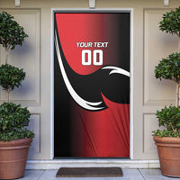 Custom Trinbago Cricket Knight Riders Door Cover We Are TKR - Wonder Print Shop