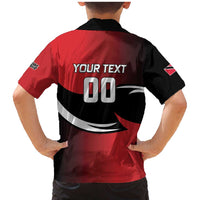 Custom Trinbago Cricket Knight Riders Family Matching Mermaid Dress and Hawaiian Shirt We Are TKR - Wonder Print Shop