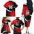 Custom Trinbago Cricket Knight Riders Family Matching Off The Shoulder Long Sleeve Dress and Hawaiian Shirt We Are TKR - Wonder Print Shop