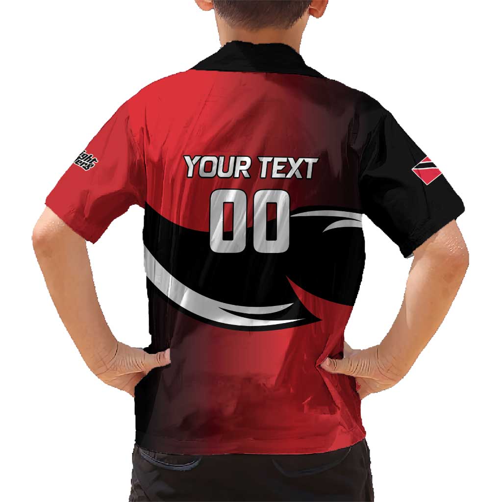 Custom Trinbago Cricket Knight Riders Family Matching Short Sleeve Bodycon Dress and Hawaiian Shirt We Are TKR - Wonder Print Shop