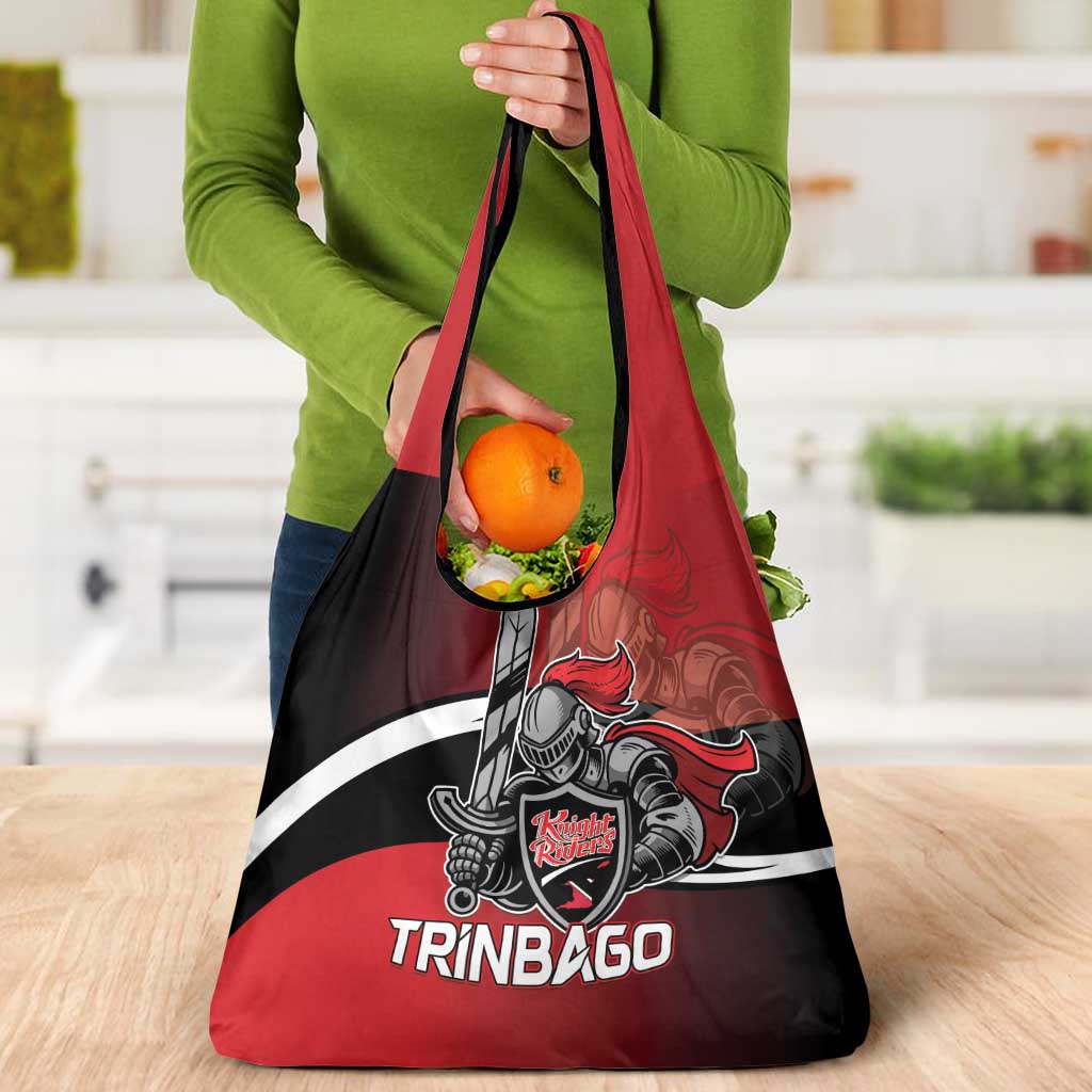 Trinbago Cricket Knight Riders Grocery Bag We Are TKR - Wonder Print Shop