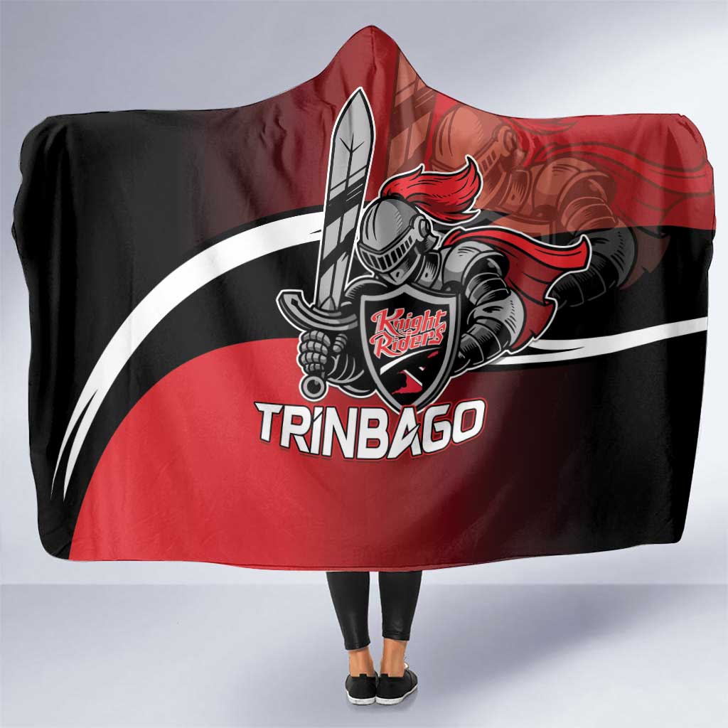Trinbago Cricket Knight Riders Hooded Blanket We Are TKR - Wonder Print Shop
