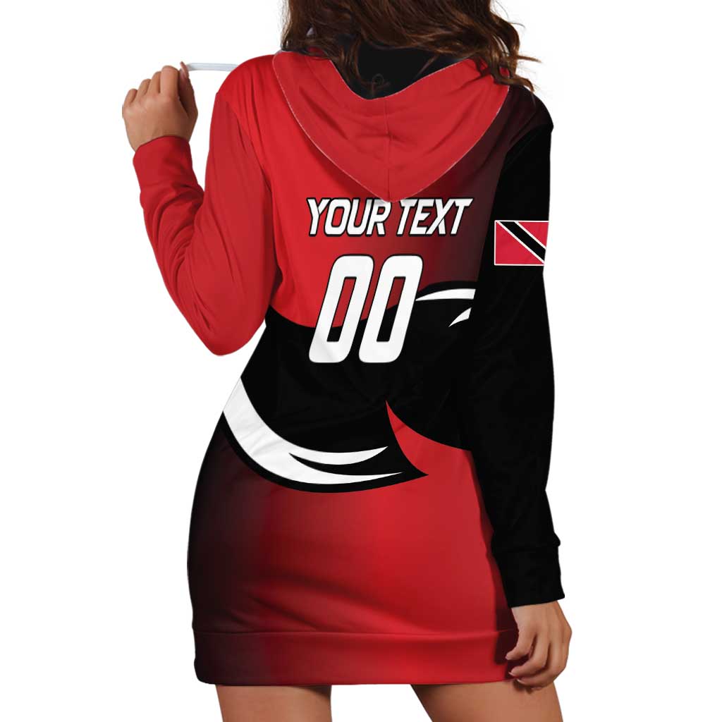 Custom Trinbago Cricket Knight Riders Hoodie Dress We Are TKR - Wonder Print Shop