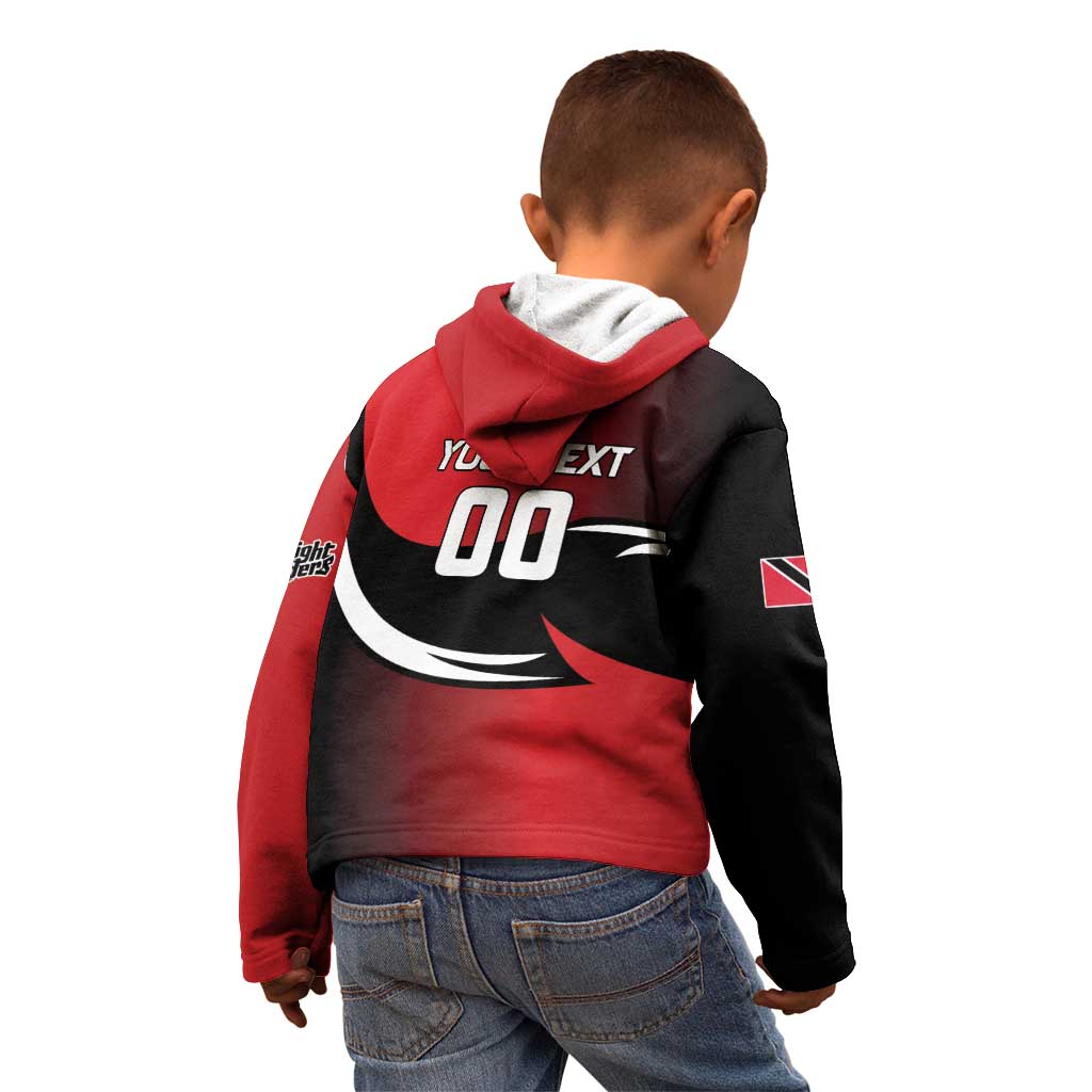 Custom Trinbago Cricket Knight Riders Kid Hoodie We Are TKR - Wonder Print Shop
