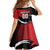 Custom Trinbago Cricket Knight Riders Kid Short Sleeve Dress We Are TKR - Wonder Print Shop