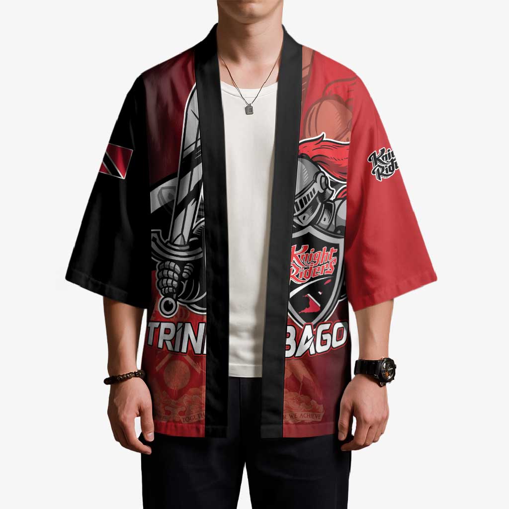 Custom Trinbago Cricket Knight Riders Kimono We Are TKR - Wonder Print Shop