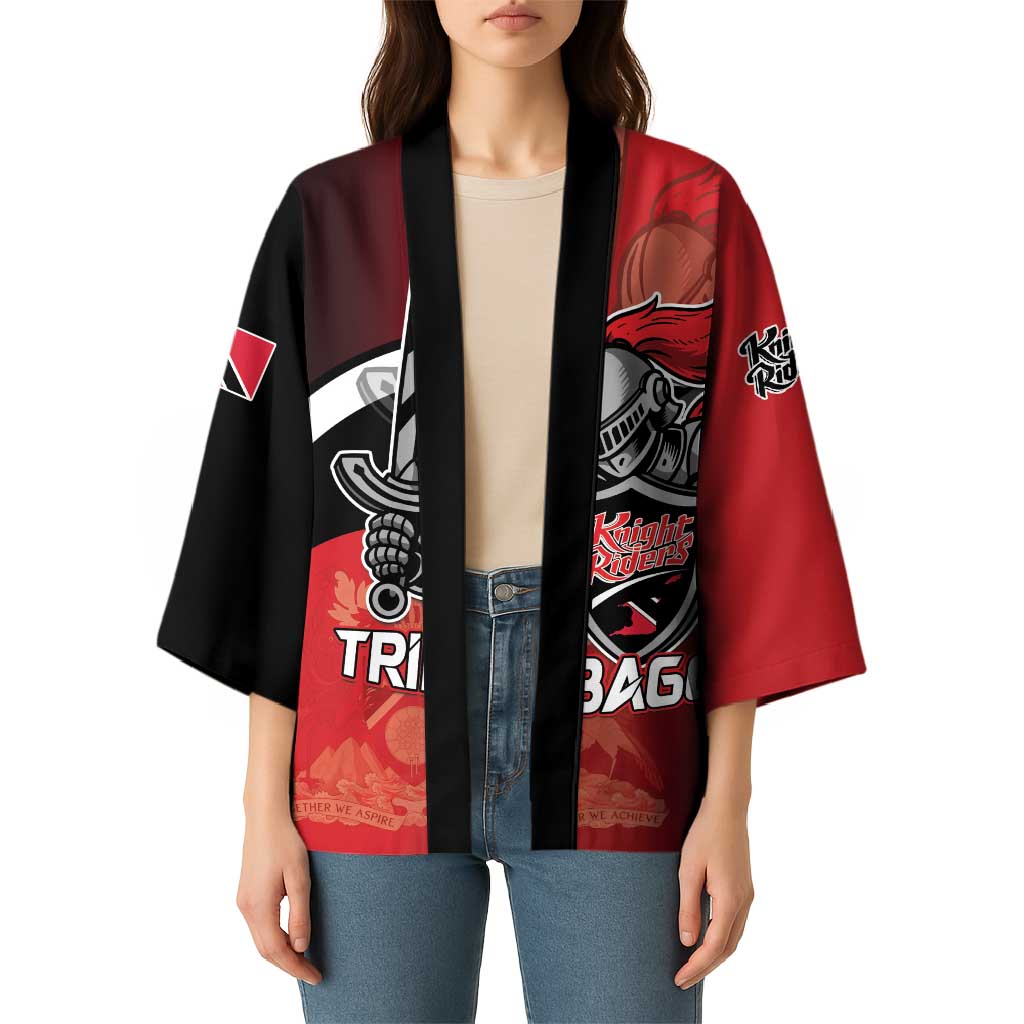 Custom Trinbago Cricket Knight Riders Kimono We Are TKR - Wonder Print Shop