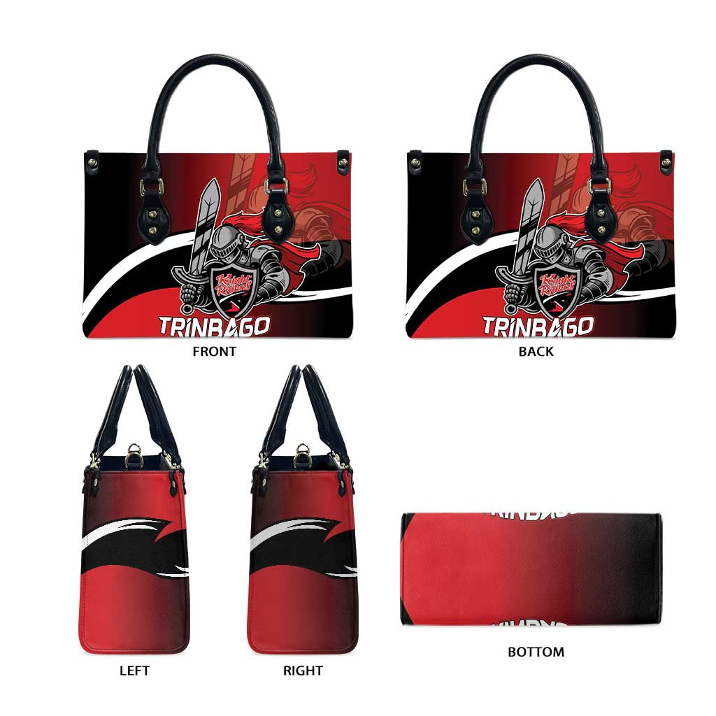 Trinbago Cricket Knight Riders Leather Bag We Are TKR - Wonder Print Shop