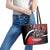 Trinbago Cricket Knight Riders Leather Tote Bag We Are TKR - Wonder Print Shop