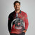 Custom Trinbago Cricket Knight Riders Long Sleeve Polo Shirt We Are TKR - Wonder Print Shop