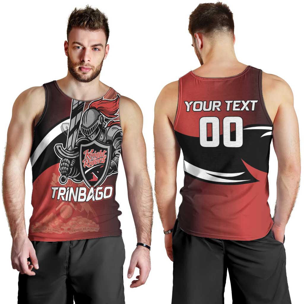 Custom Trinbago Cricket Knight Riders Men Tank Top We Are TKR - Wonder Print Shop